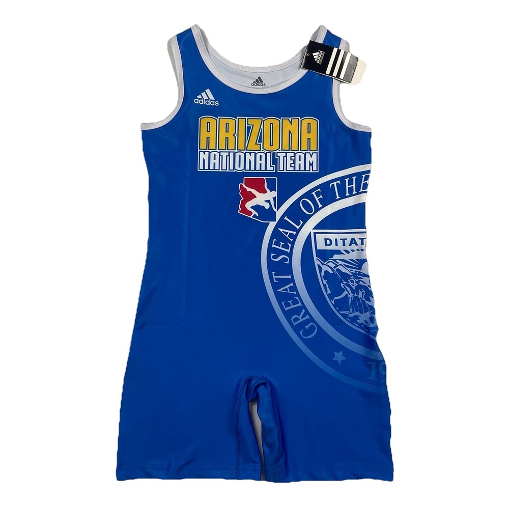 Adidas Arizona National Team Wrestling Singlet Team Issue FARGO NWT Womens XL